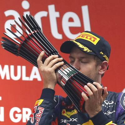 Vettel feiert seinen 4. Formel-1-Titel