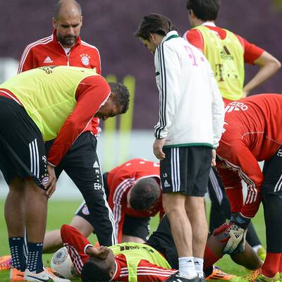 Alaba verletzte sich im Training
