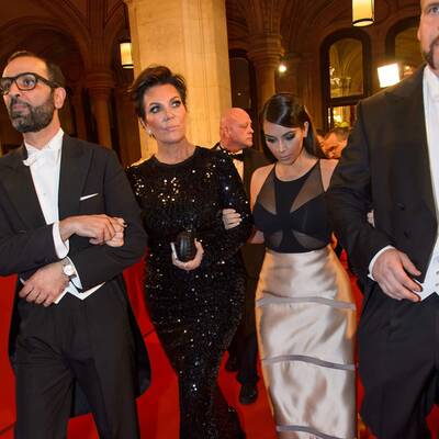 Kim Kardashian am Opernball