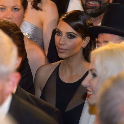 Kim Kardashian am Opernball