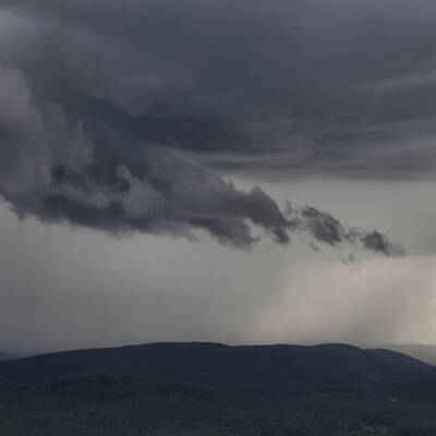 Gewitterwolken ziehen auf