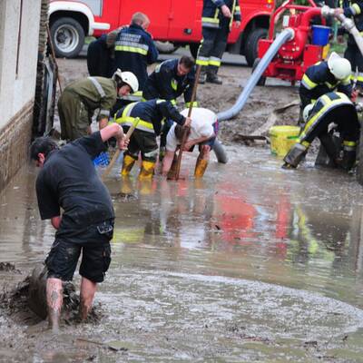 Unwetter im Bezirk Krems