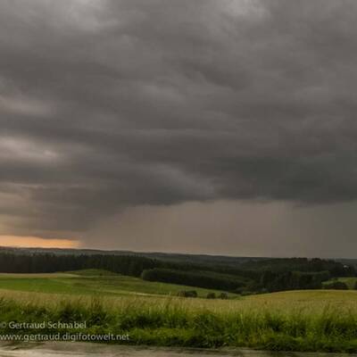 Gewitterwolken im Waldviertel