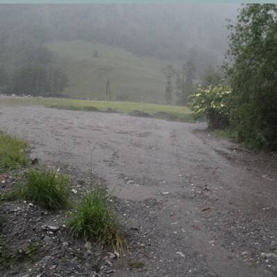 Schweres Unwetter im Pinzgau