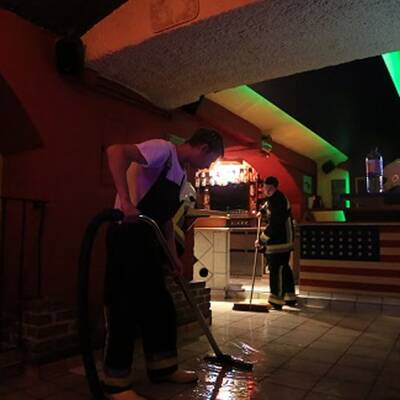 Gewittersturm mit Hagel