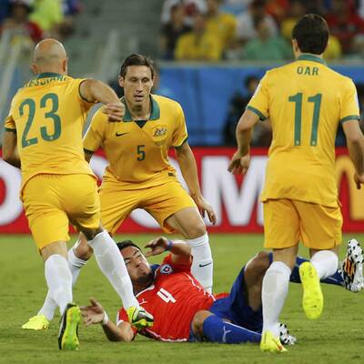Die Bilder zu Chile vs. Australien