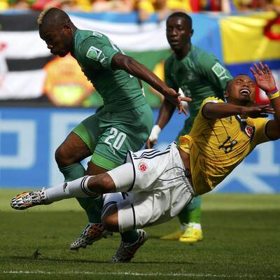 Bilder zu Kolumbien gegen Elfenbeinküste