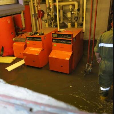 Mehrere Keller wurden überflutet