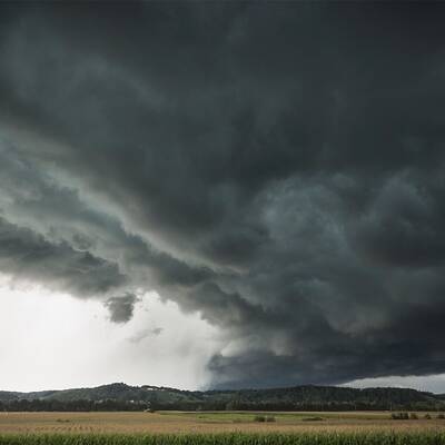 Farbspiele am Himmel