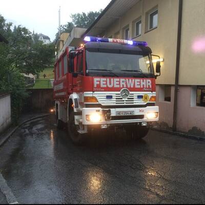 Hermagor unter Wasser