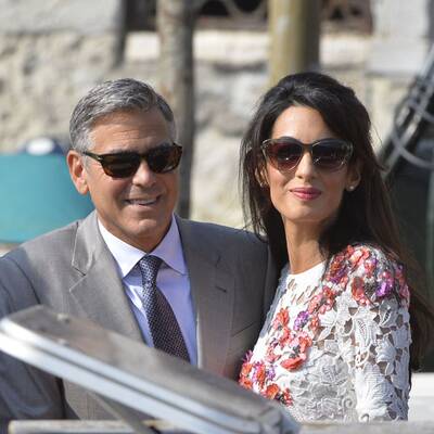 George Clooney & Amal: Die ersten Fotos nach der Hochzeit