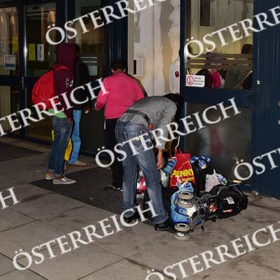 Die ersten Asyl-Familien sind angekommen