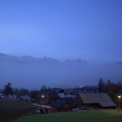 Blick auf Gosaugletscher/Dachstein