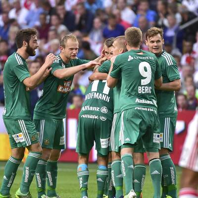 Ajax Amsterdam gegen Rapid Wien