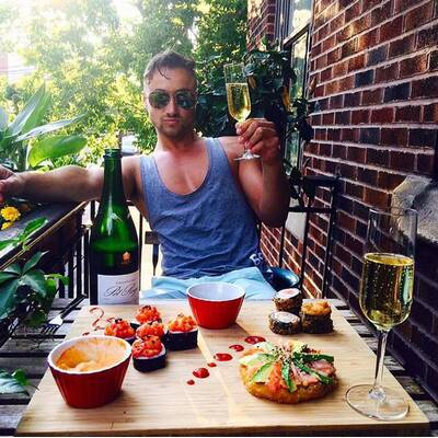 Instagram-Trend: Men & Wine