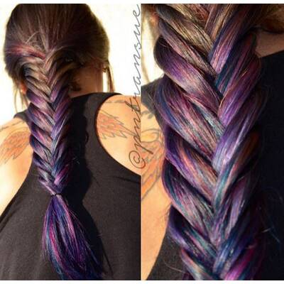 Farbtrend Oilslick-Hair