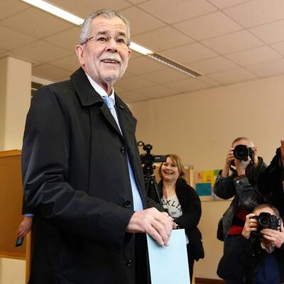 Hofburg-Wahl: Alexander van der Bellen