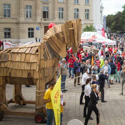 Demo gegen CETA und TTIP