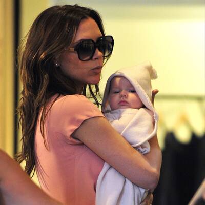 Victoria Beckham und Harper 