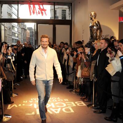 David Beckham Unterwäschen-Launch für  H&M