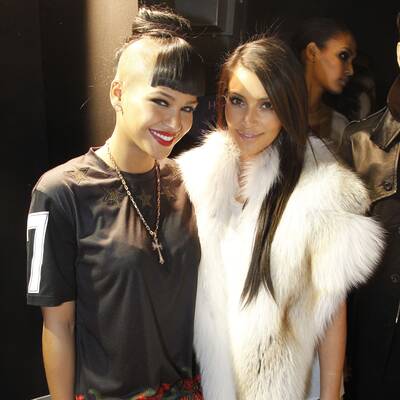 Kim Kardashian @ Kanye West Fashion Show 