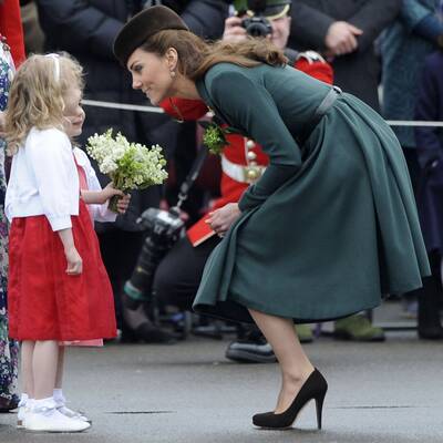 Kate schmiss sich  für den St. Patrick’s Day in Schale.