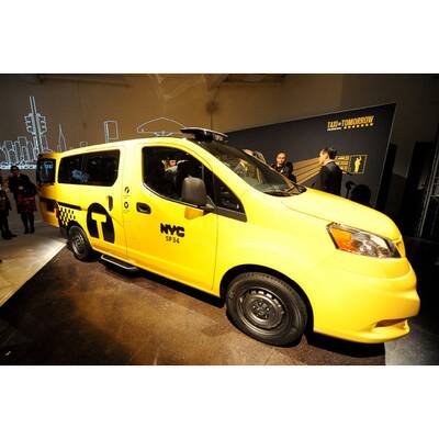 So sieht das neue New Yorker Taxi aus