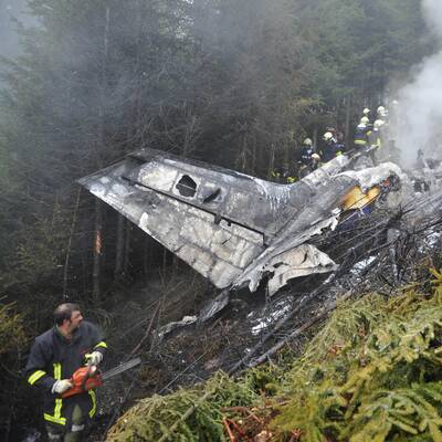 Kleinflugzeug in Tirol abgestürzt