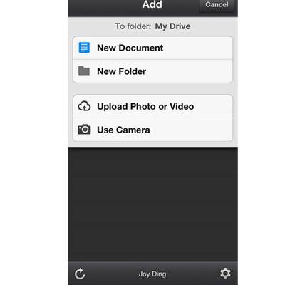 Google Drive App