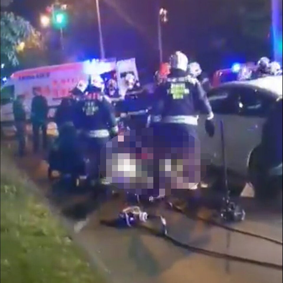 Horror-Crash bei Rennen am Wiener Gürtel – Biker schwer verletzt