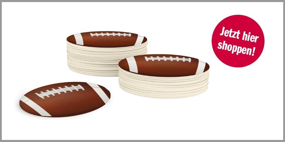 Football-Getränkeuntersetzer (50 Stück) – für 10,20 statt 13,01 Euro bei Amazon*&nbsp;