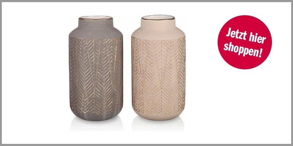 TERESA’S COLLECTIONS Keramikvasen (2er-Set) – für 36,29 Euro bei Amazon* 