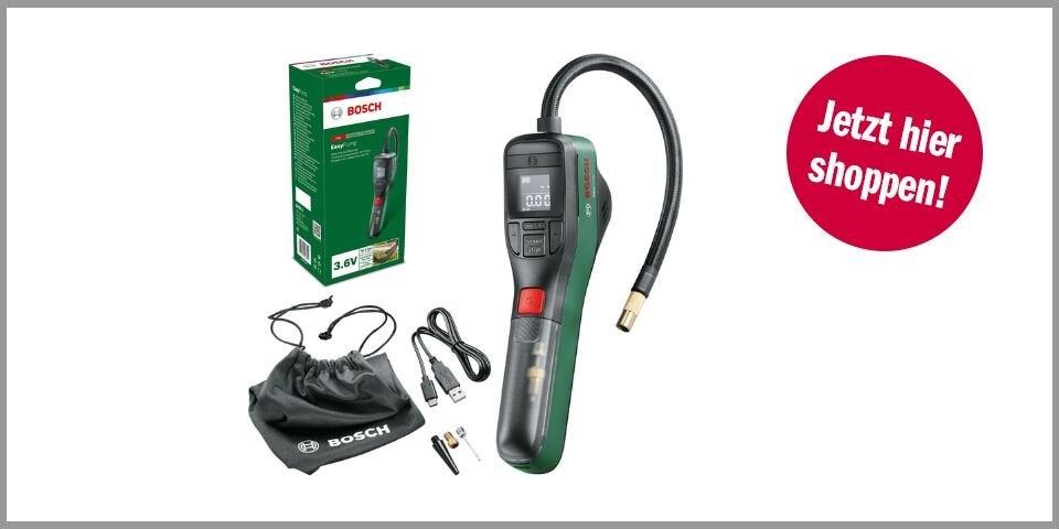 Shopping CH Frühlingsticker Bosch EasyPump elektrische Luftpumpe