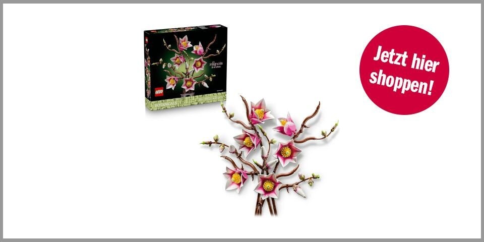 LEGO Botanicals Magnolienzweige (Set 11510) – für 35,28 statt 50,41 Euro bei Amazon*