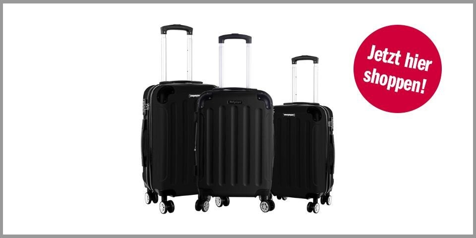 3er ABS-Kofferset – für 72,99 Euro bei Amazon*