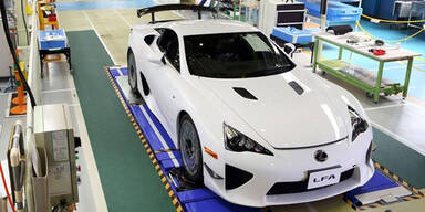 Letzter Lexus LFA rollte vom Band