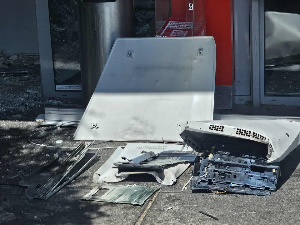 Bankomatsprengung Donaustadt Wien