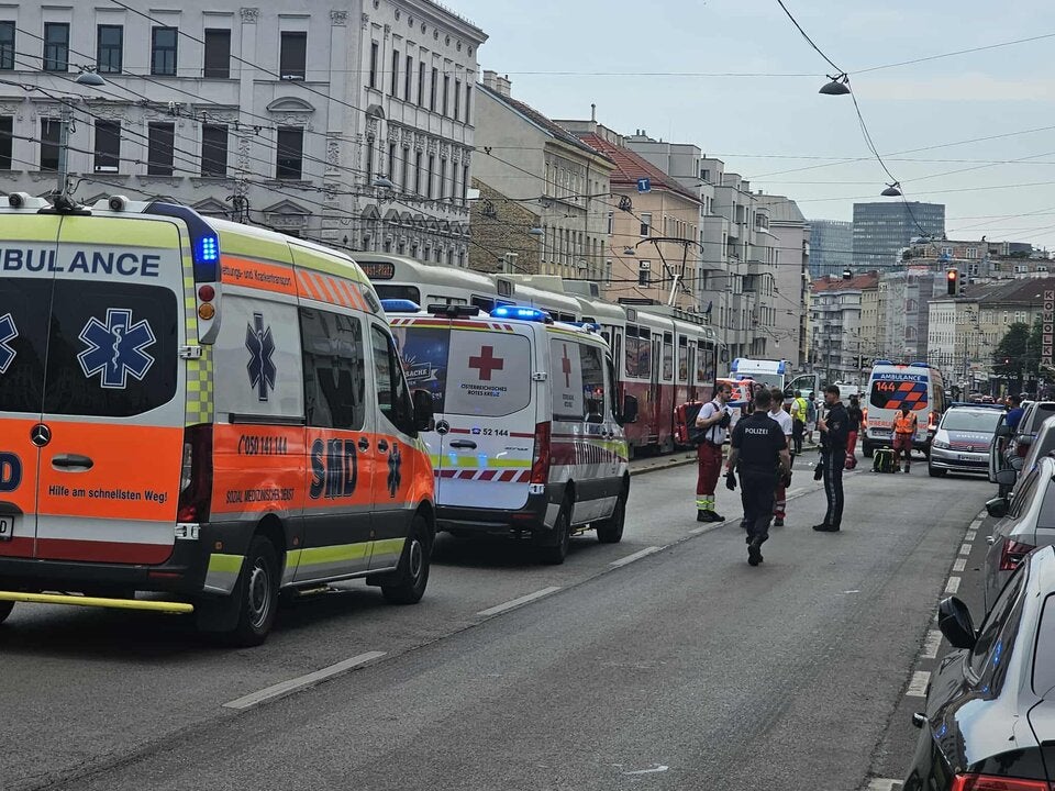 Straßenbahn Favoriten Unfall