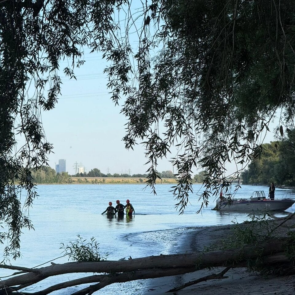 Frau in Donau vermisst Klosterneuburg Korneuburg