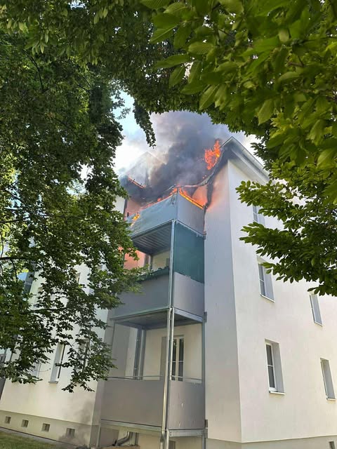 Feuer Jedleseerstraße Floridsdorf