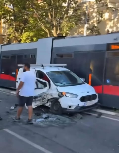 Bim-Straßenbahn-Crash Favoriten