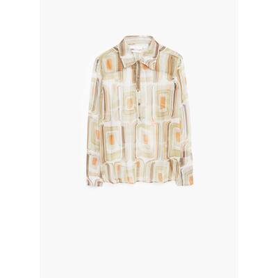 Krepppants mit raffiniertem Ornamentikmuster, comma,  89,99 EUR