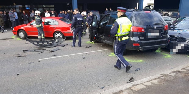 Schwerer Massen-Crash in Wien - Verletzte