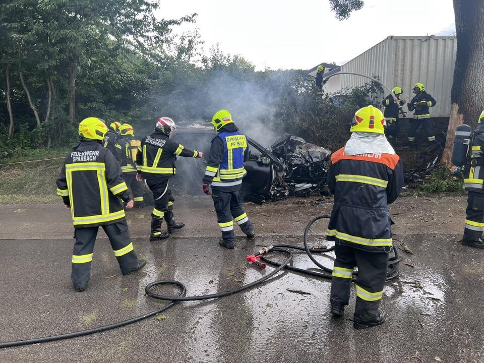 E-Autobrand Wienerwald