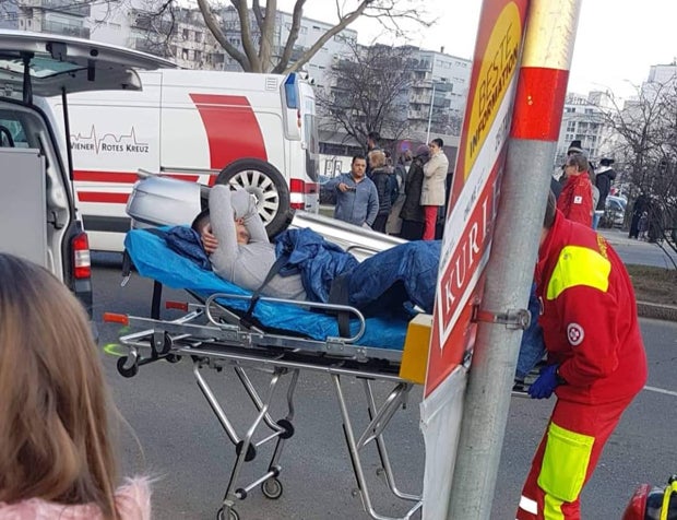Schwerer Massen-Crash in Wien - Verletzte