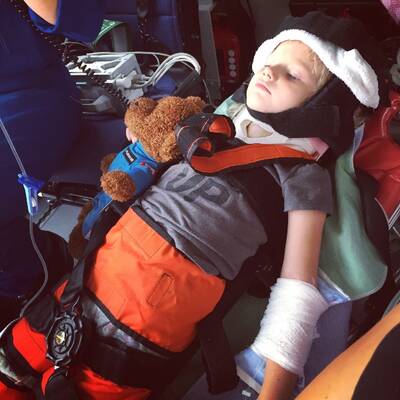 5-Jährige rettet Mutter und Bruder