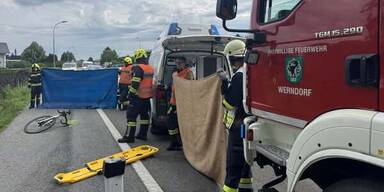 FF Werndorf Mann unter Schlaftabletten erfasst zwei Radler