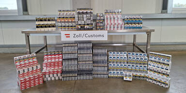 Zollbeamte haben fast 32.000 geschmuggelte Zigaretten entdeckt