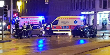 Crash Wien Wienerbergbr&uuml;cke