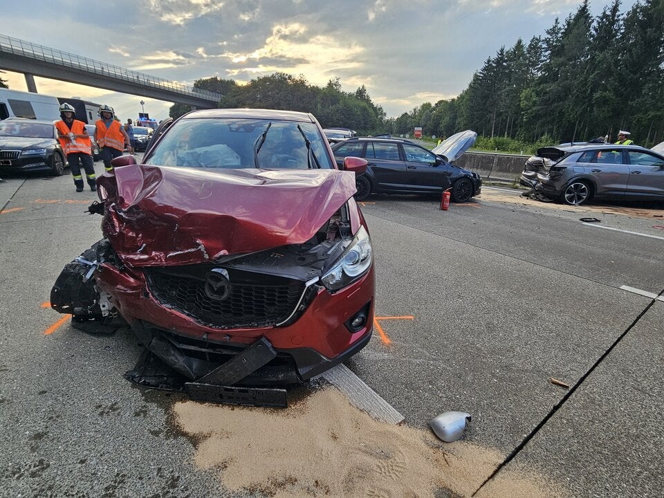 Massen-Karambolage laßnitzhöhe